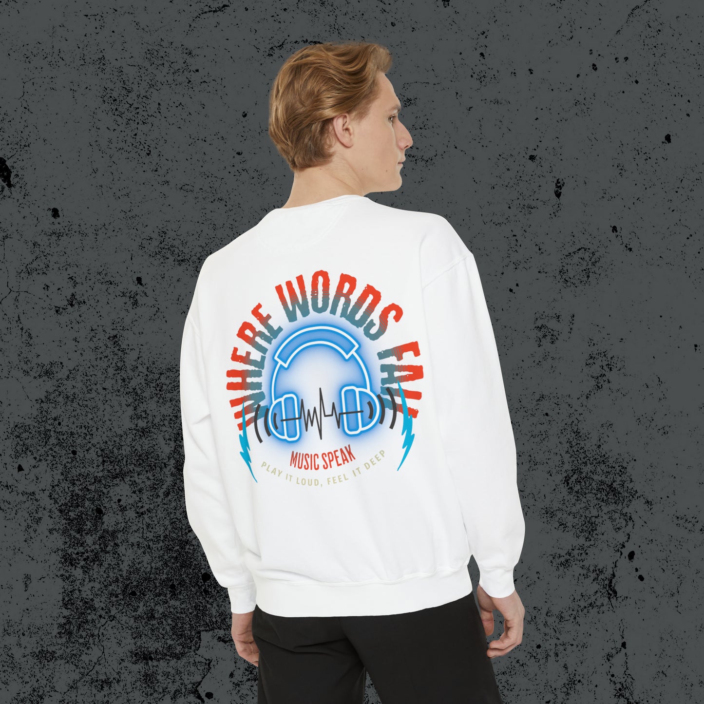 Words Fail Sweatshirt
