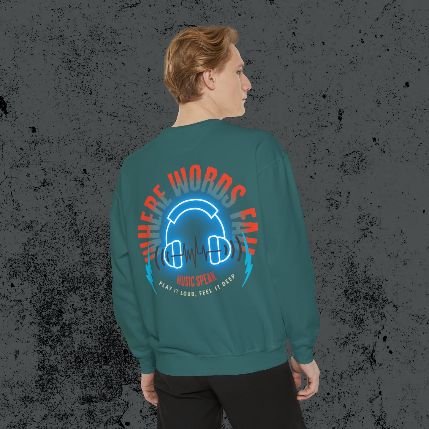 Words Fail Sweatshirt