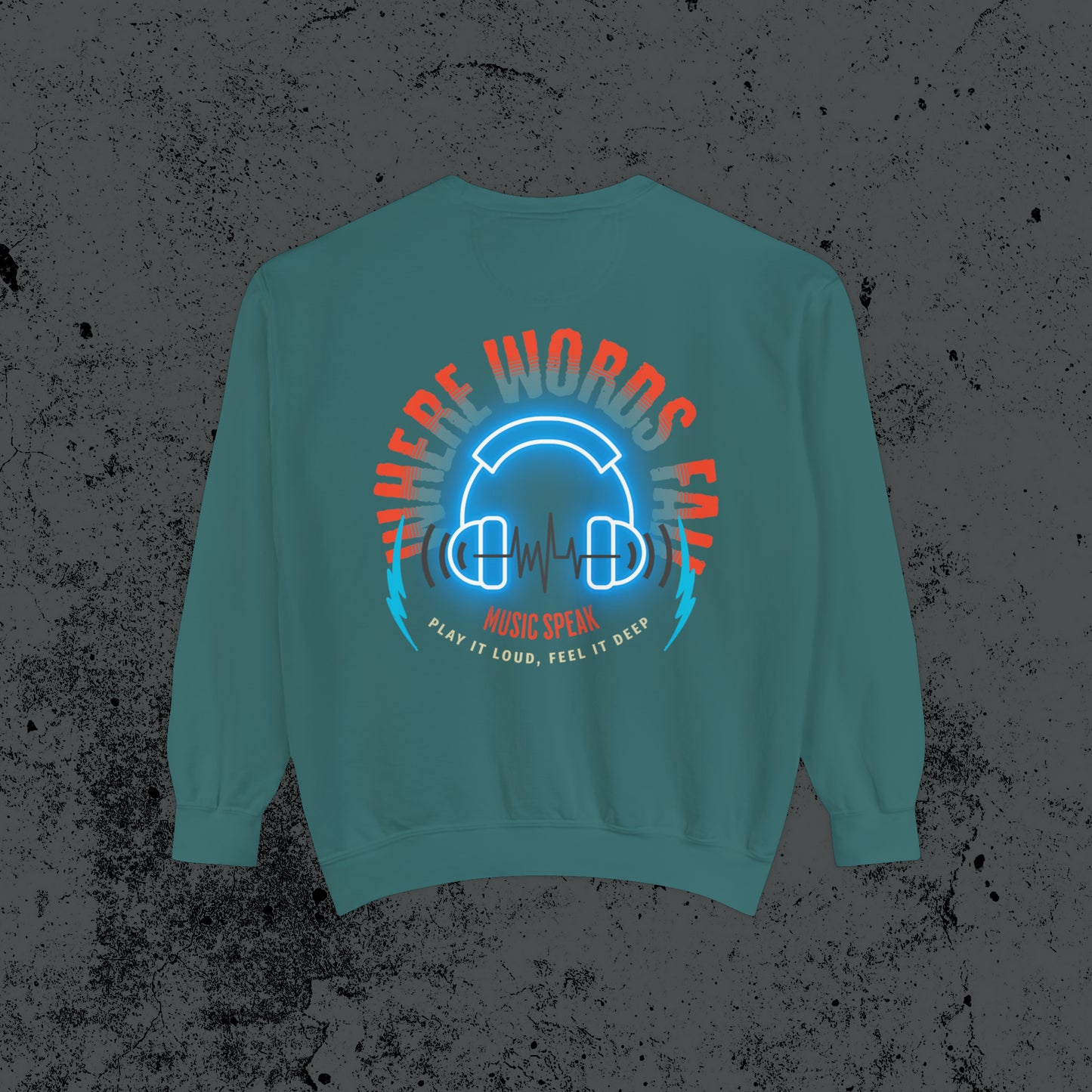 Words Fail Sweatshirt
