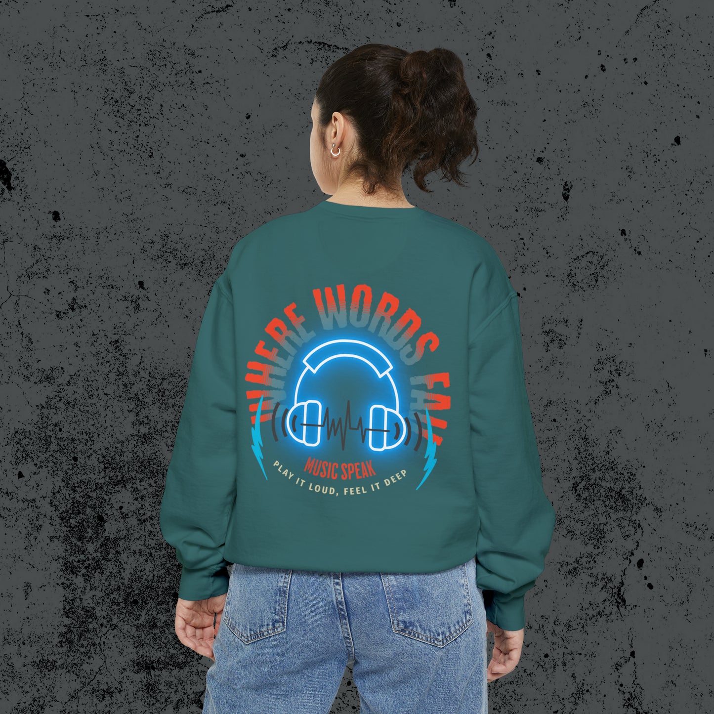 Words Fail Sweatshirt