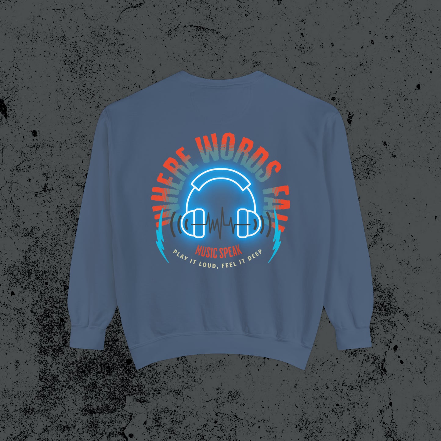 Words Fail Sweatshirt
