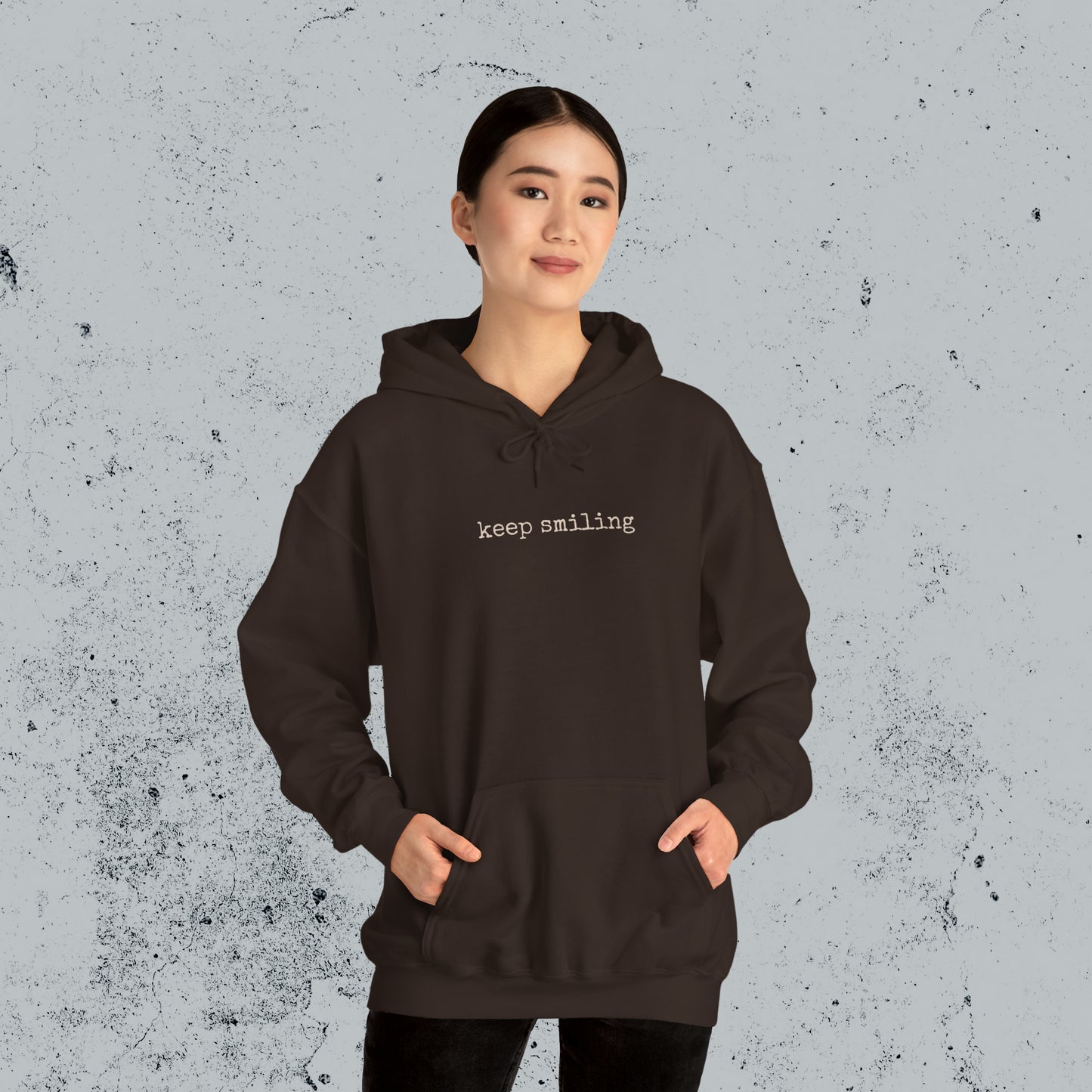 Keep Smiling Hoodie Sweatshirt