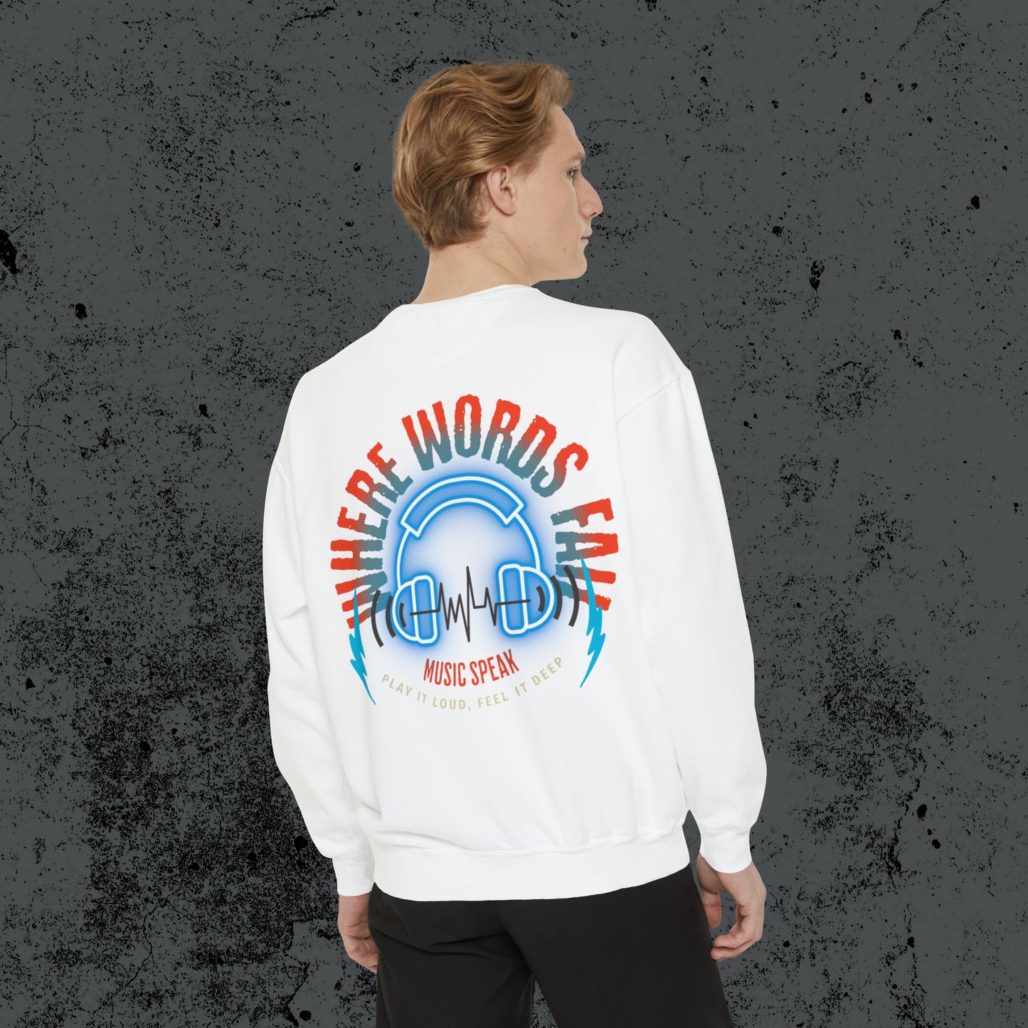 Words Fail  Sweatshirt