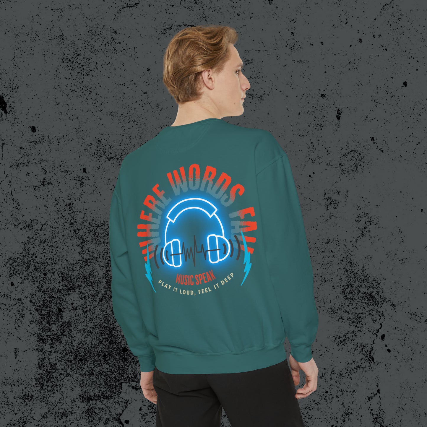 Words Fail  Sweatshirt