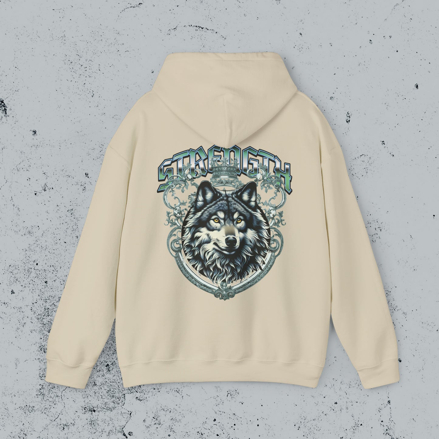 Wolf Strength Hooded