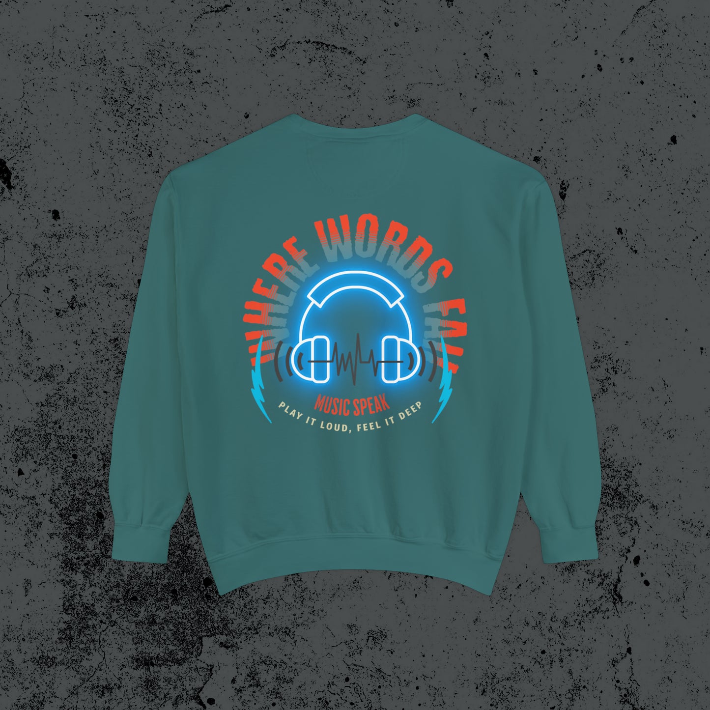 Words Fail  Sweatshirt